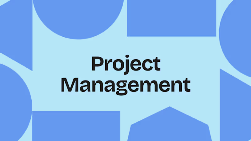 Cover image for Project Management