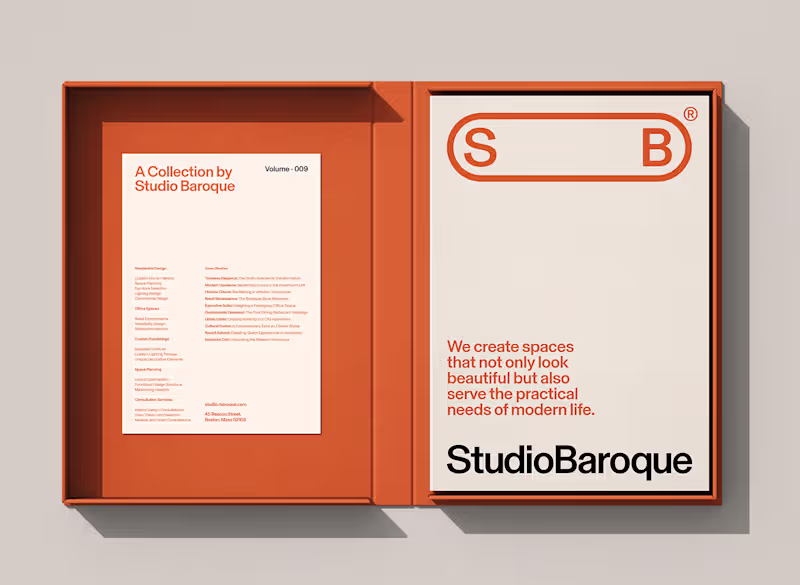 Cover image for Studio Baroque | Brand Identity Design