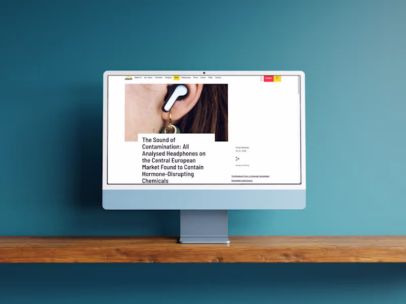 Cover image for Press Release on Toxic Headphones Covered by Major News Outlets