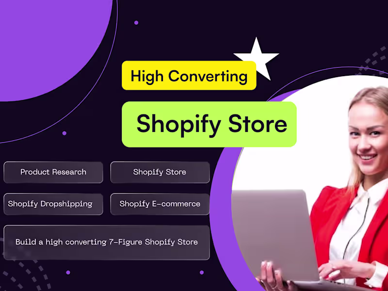 Cover image for Tailored Shopify E-commerce Solutions