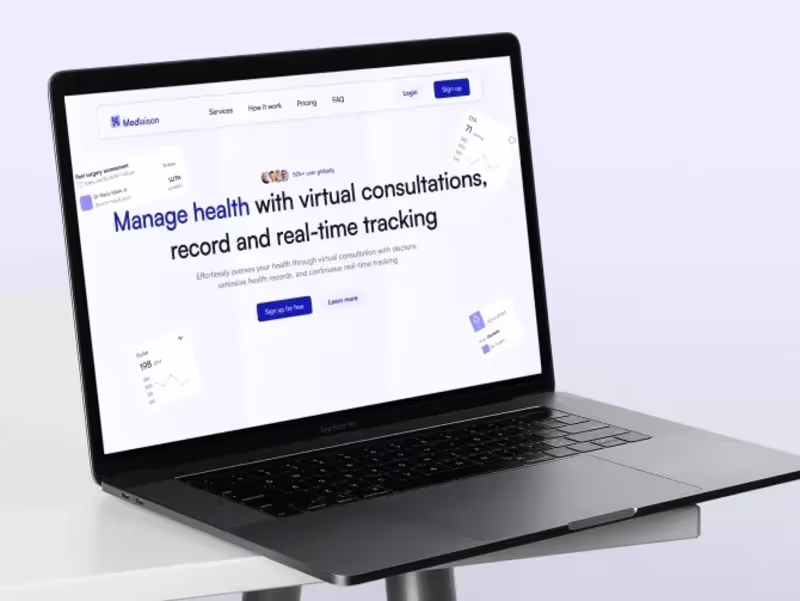 Cover image for I design highly converting website, landing page and website app