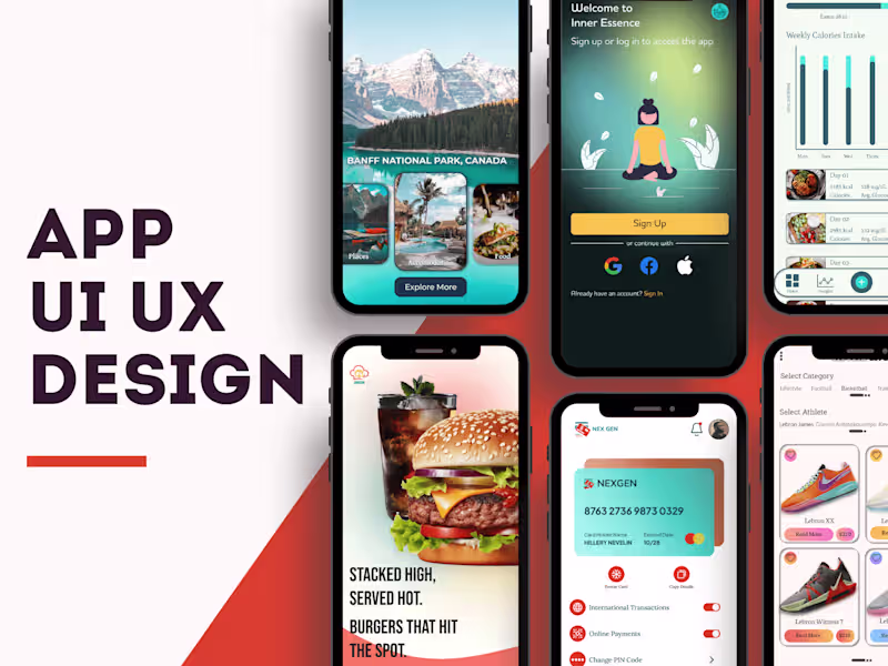 Cover image for App UI UX Design