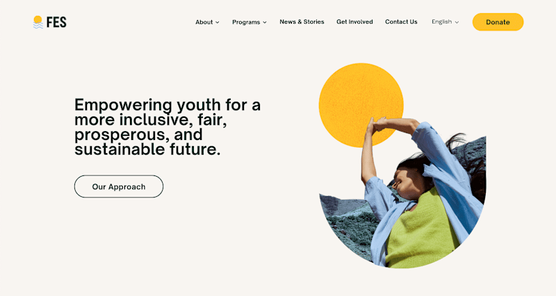 Cover image for FES Website Design