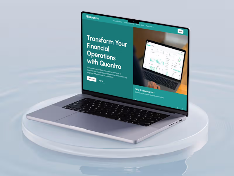 Cover image for Full website design & build (Figma + Framer)
