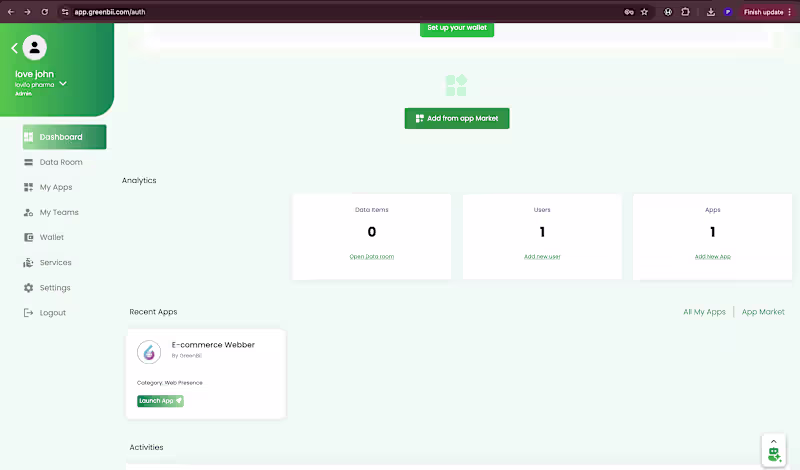 Cover image for QA Testing of webapp
