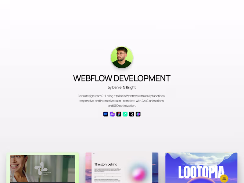 Cover image for Webflow • Website Development