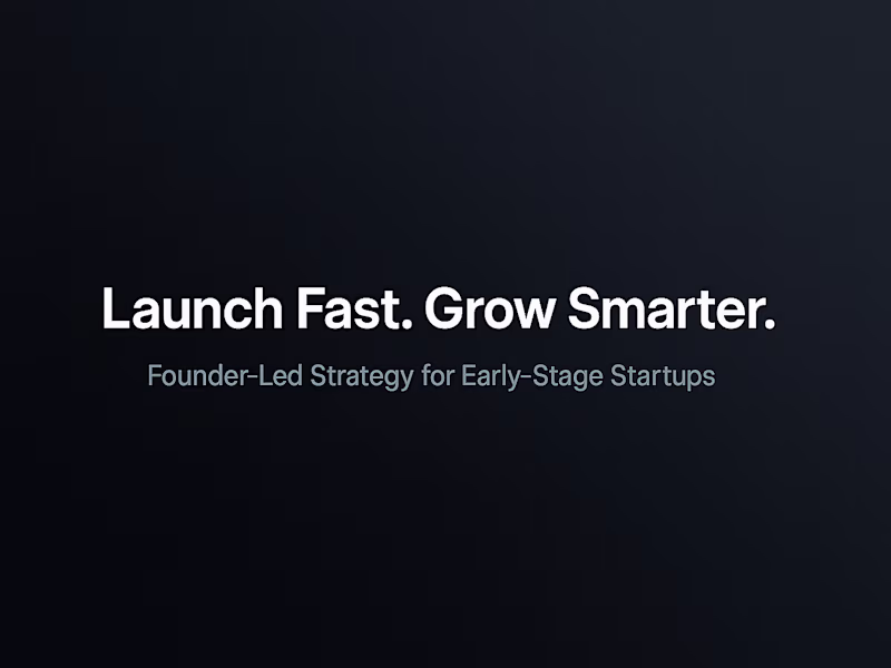 Cover image for Fractional Customer Success & Go-To-Market Strategy