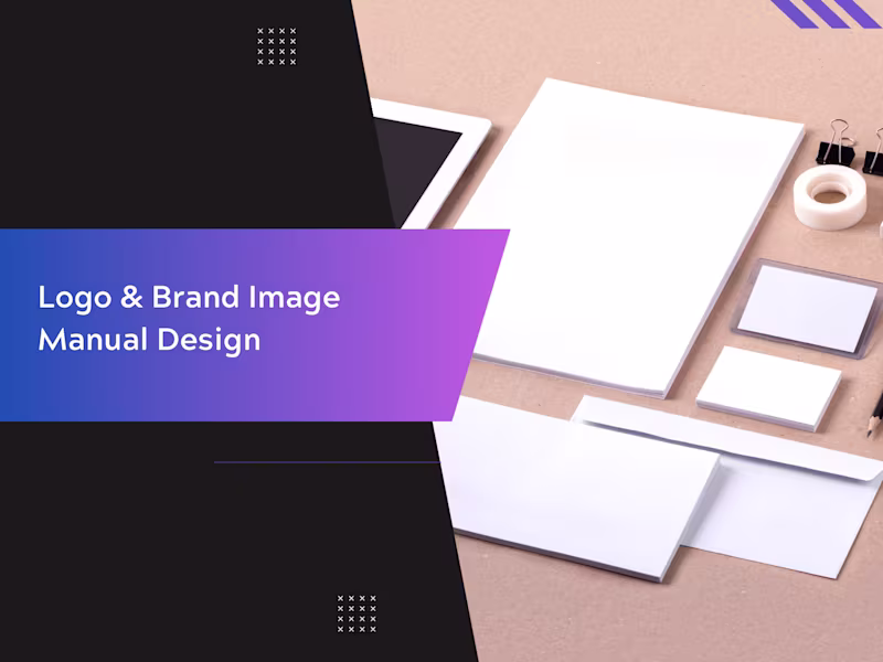Cover image for Logo & Brand Image Manual Design
