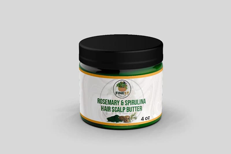 Cover image for Finest Herbal Shop – Skincare & Tinctures Label Design