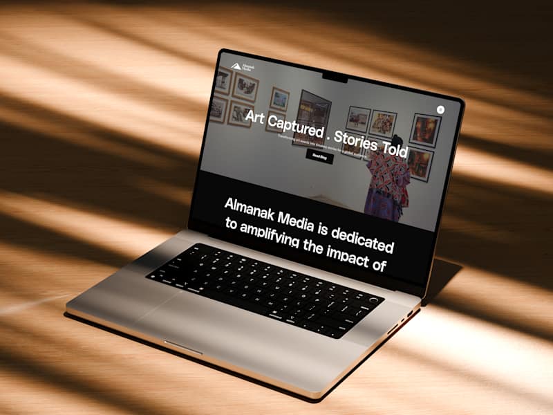 Cover image for Almanak Website Design