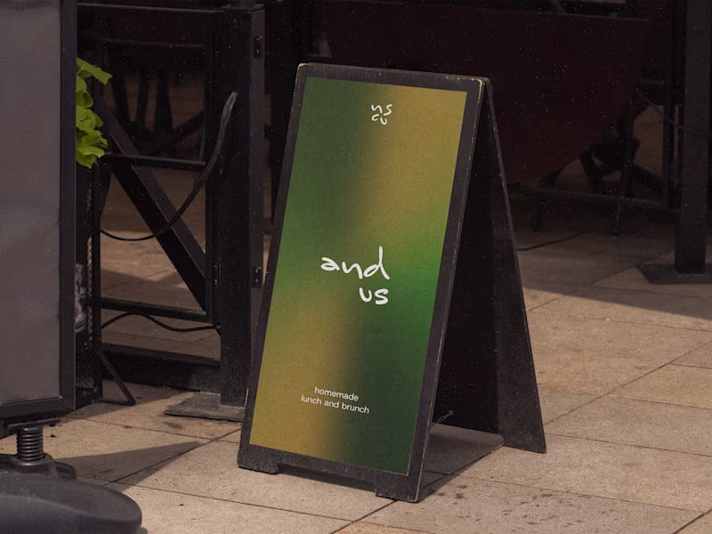 Cover image for "and us' Logo Design