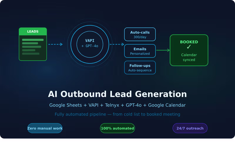 Cover image for AI Outbound Lead Generation