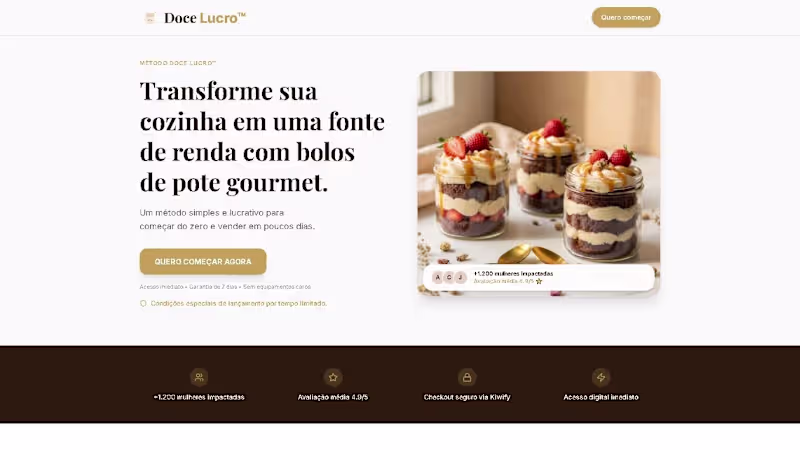 Cover image for Gourmet Niche - High-Conversion Landing