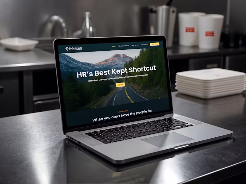 Cover image for Side Road Consultants Website Development