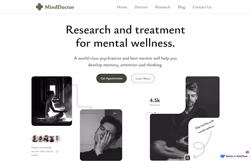 Cover image for MIND DOCTOR
MindDoctor is a modern