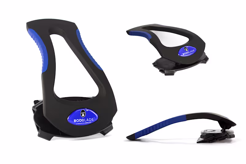 Cover image for Ergonomic body shaver handle design