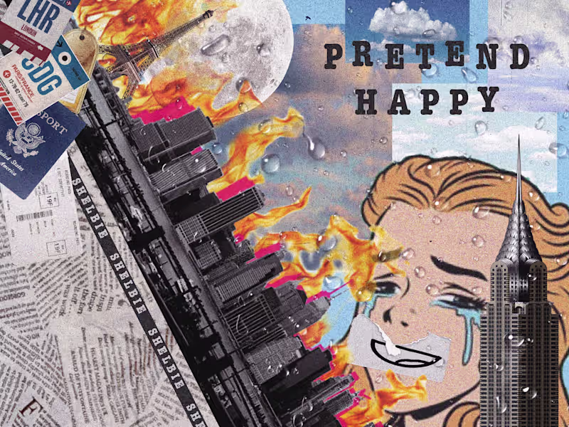 Cover image for Pretend Happy