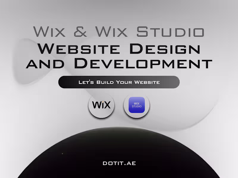 Cover image for Wix & Wix Studio Website Design and Development