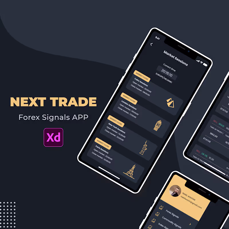 Cover image for Next Trade Forex Signals App