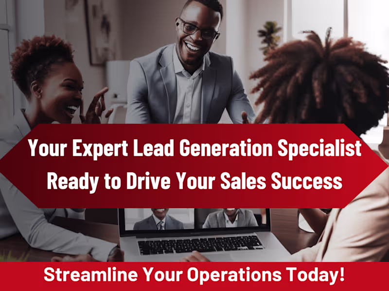 Cover image for Expert Lead Generation Specialist: Boost Your Sales Pipeline