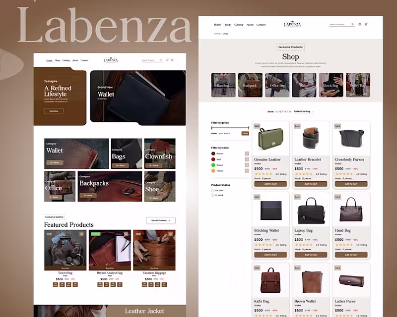 Cover image for Ecommerce Website Design | UI UX