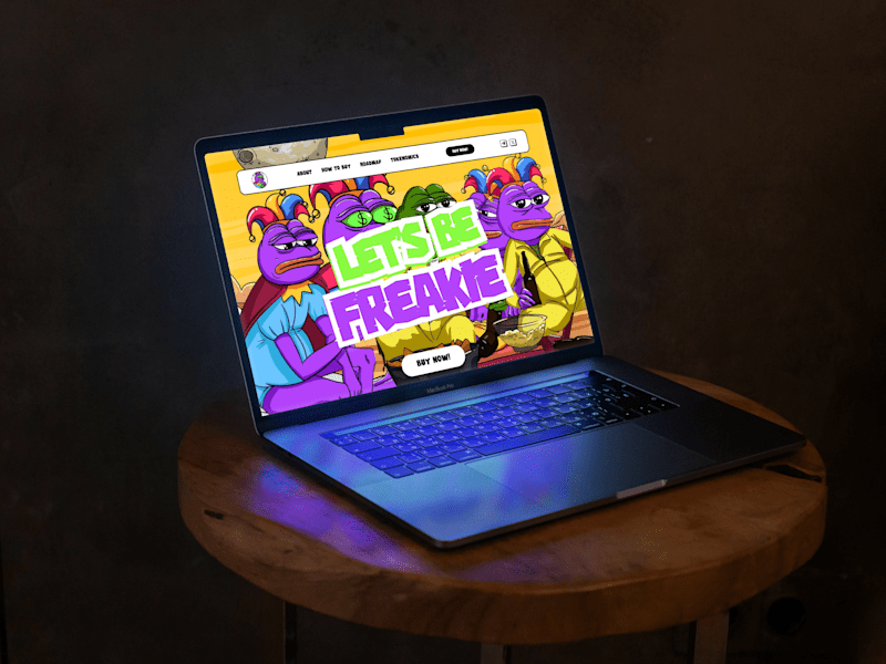 Cover image for Freakie - Landing Page