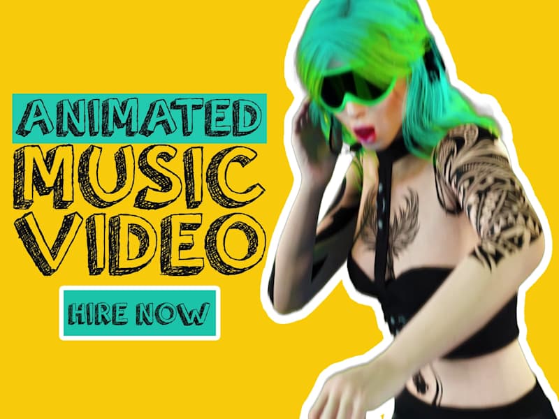 Cover image for Create stylized cartoon character animation for music videos