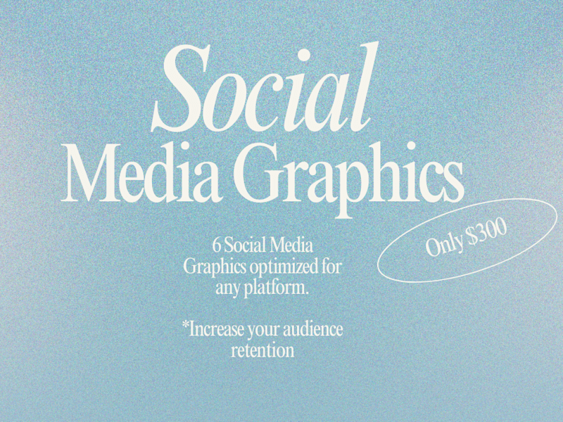 Cover image for Social Media Design: 6 Social Media Graphics
