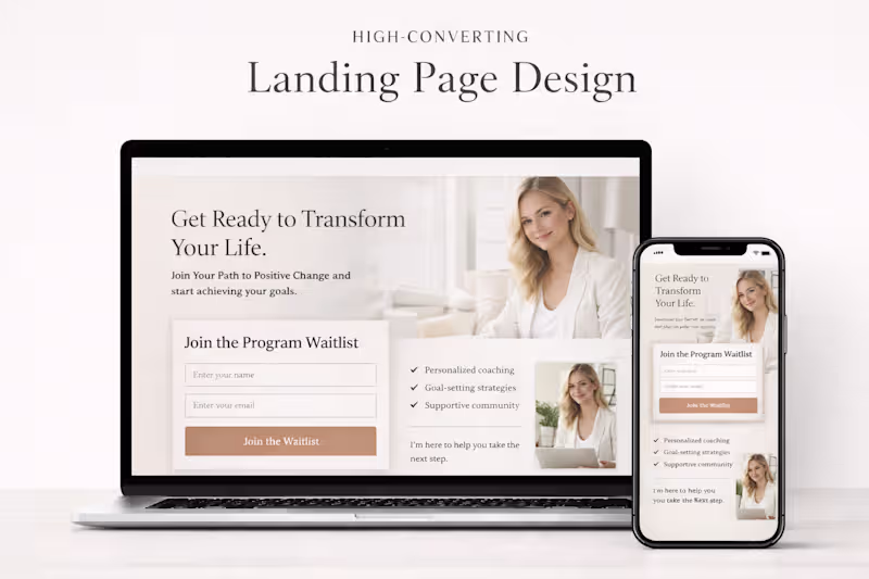 Cover image for High-Converting Landing Page Design