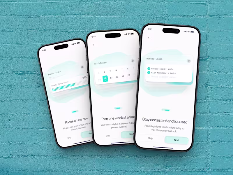 Cover image for Finyte is a productivity app