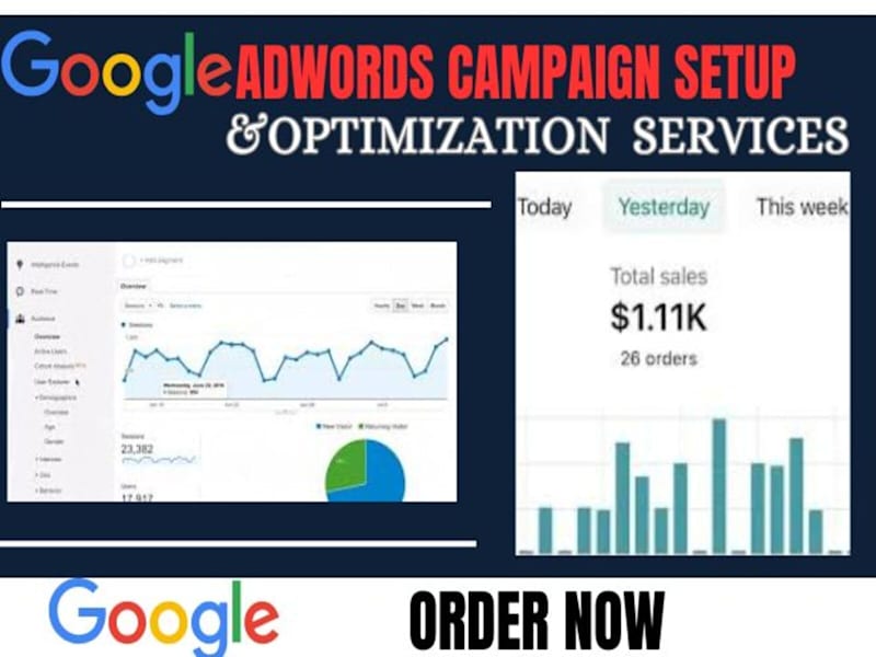 Cover image for will setup and manage your google ads adwords PPC campaign setup