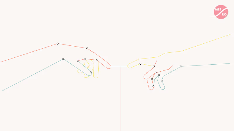 Cover image for MET.RO - A UX Case Study About Smart Cities | Behance