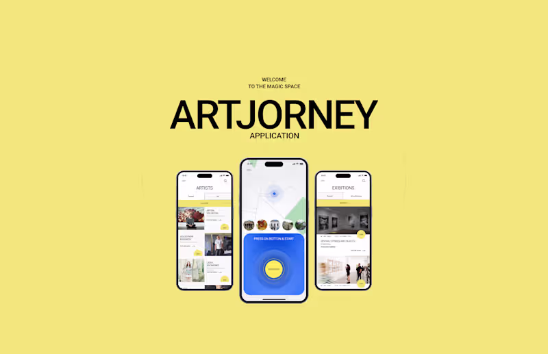 Cover image for ArtJorney — Mobile App for Art Lovers & Gallery Discovery