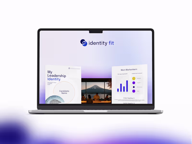 Cover image for identity fit - AI-driven Leadership Profiling Website Webdesign