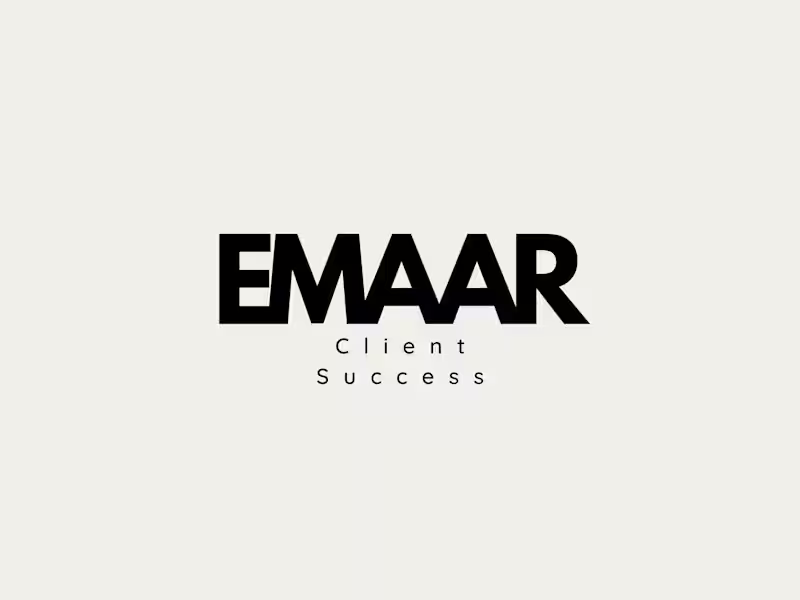 Cover image for Emaar Client Success!