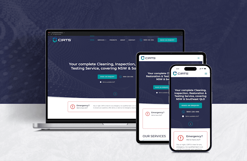 Cover image for CIRTS – Website Development