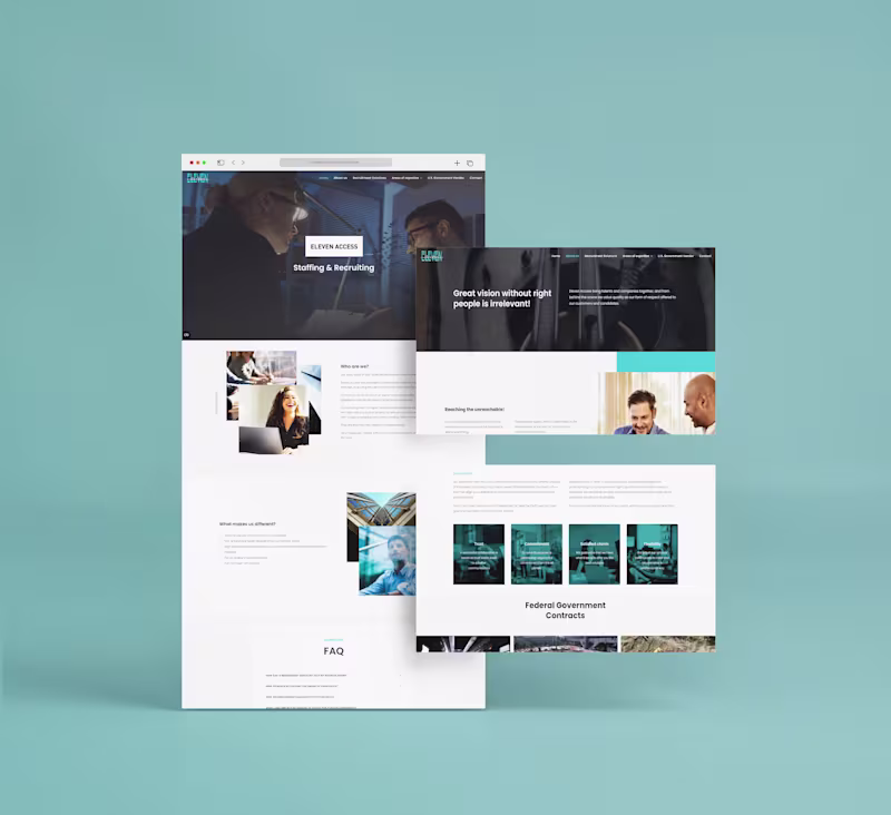 Cover image for Website Design - Eleven Access