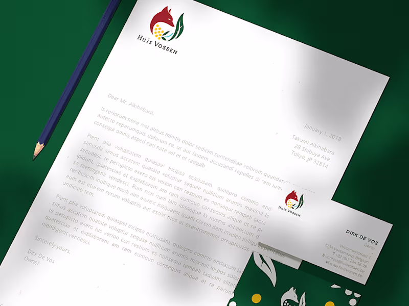 Cover image for I will design your business card, letterhead and envelope.