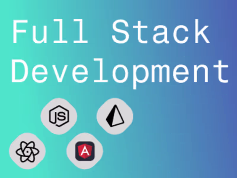 Cover image for Full Stack Development