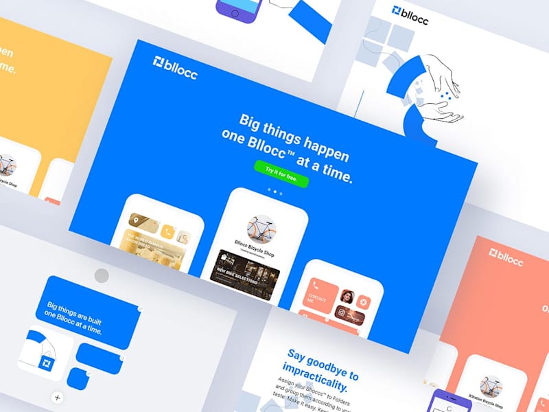 Cover image for Bllocc - Link Shortener Web App Case Study