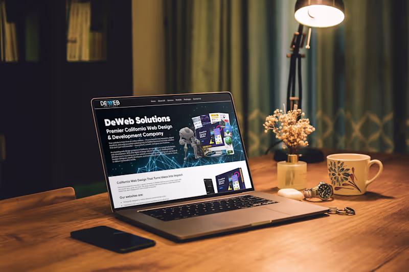 Cover image for Agency Website UI Design –