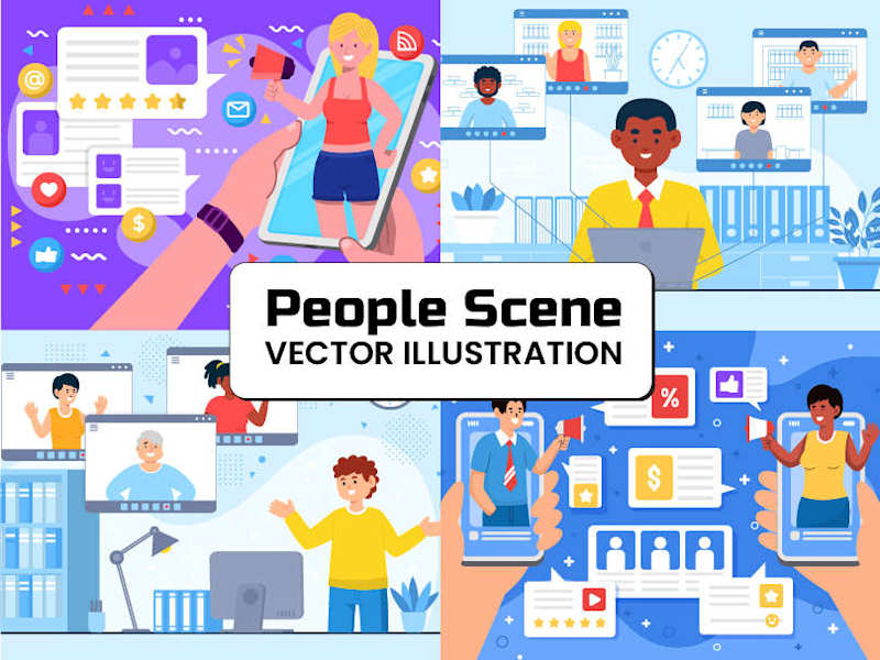 Cover image for Vector Stock Illustration for INMAGINE Malaysia