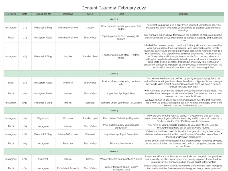 Cover image for Content Calendar