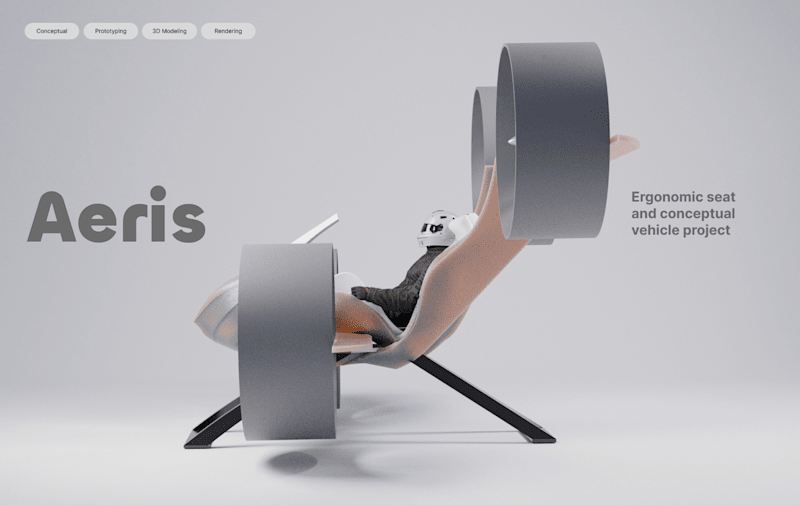 Cover image for Aeris - Conceptual passenger drone project