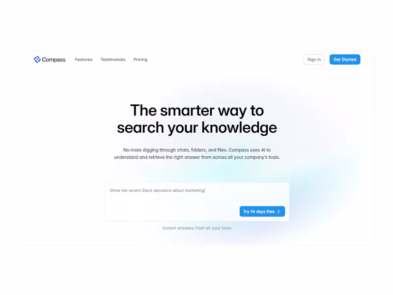 Cover image for SaaS Landing Page in Framer