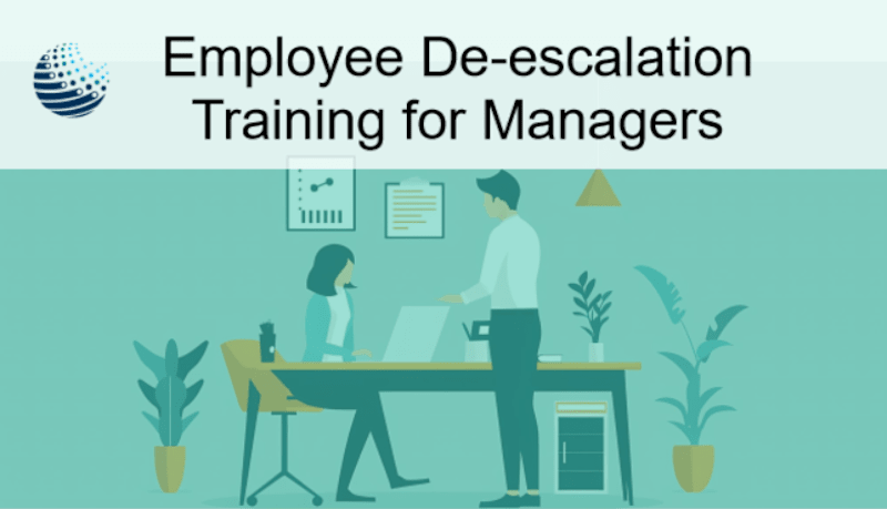 Cover image for Employee De-escalation Training for Managers - eLearning