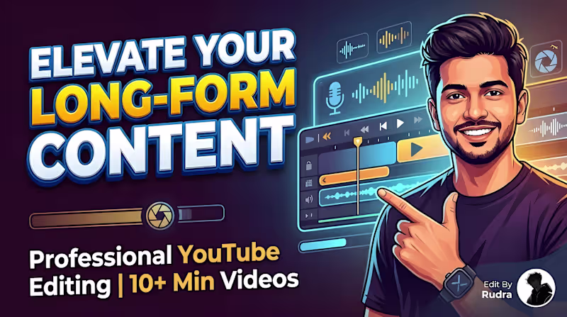 Cover image for Long Form Video Editing
