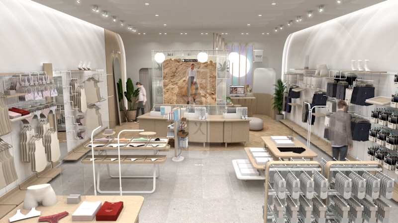 Cover image for 3D render of Retail desing