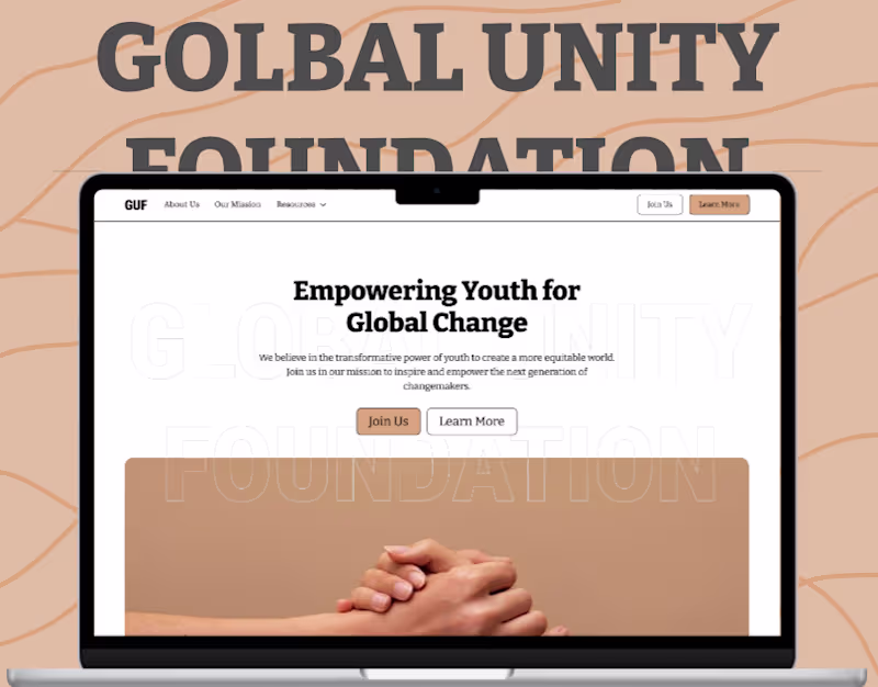 Cover image for Global Unity Foundation Website