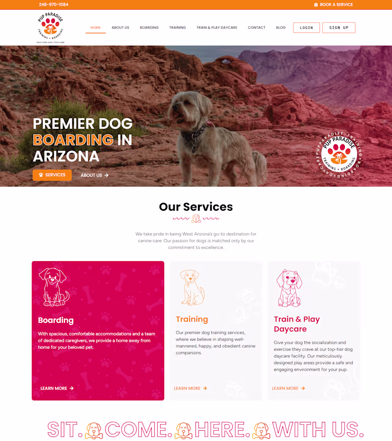 Cover image for Pup Paradise